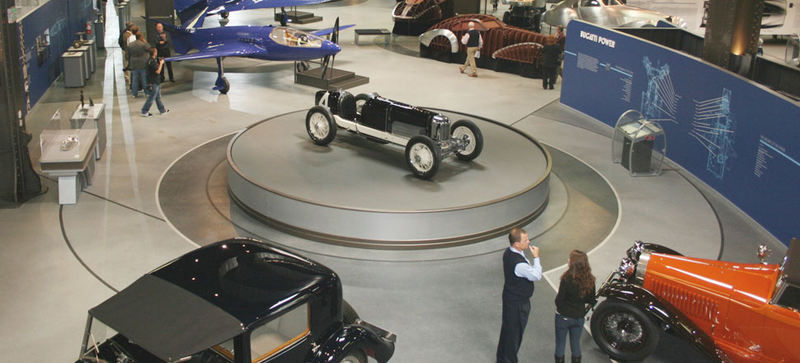 Illustration for article titled This Is The Most Amazing Exhibition Of Bugatti Cars And Artwork Ever